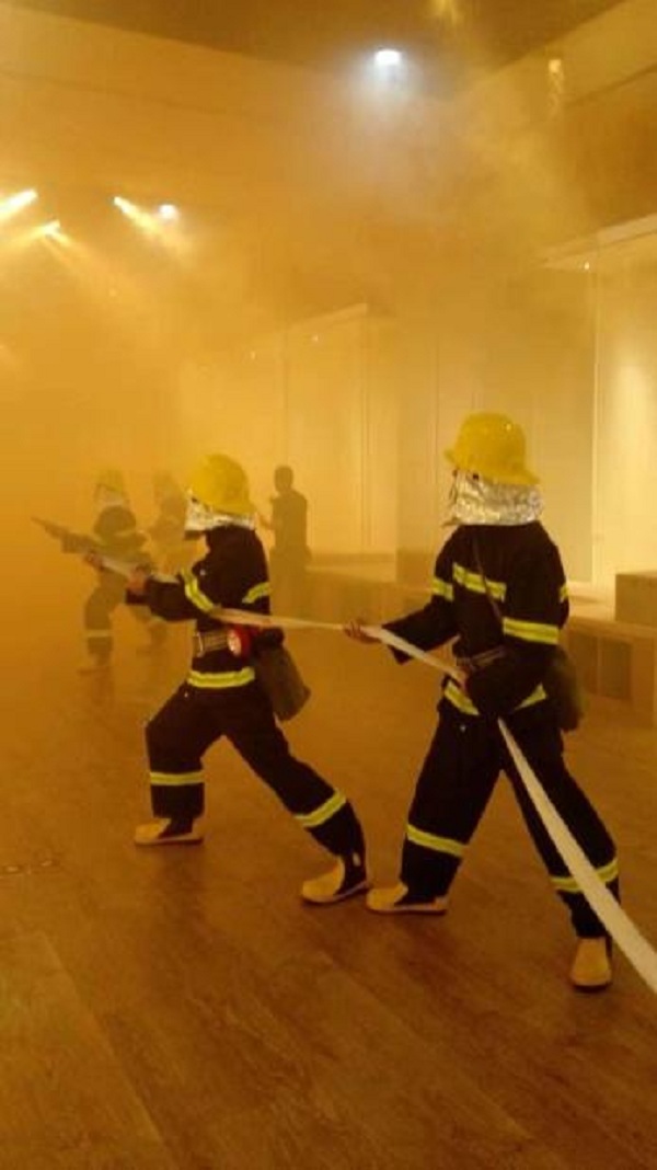 省博物馆组织开展“11·9”消防安全应急演练活动