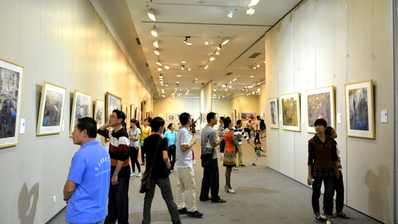 我馆举办2014深圳国际水彩画双年展