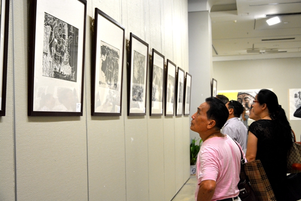 我馆举办董旭美术作品展